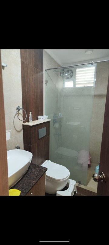 Bathroom in 3 BHK Apartment at RS Nest, Indiranagar – for Rent