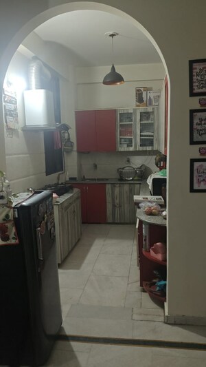 Kitchen in 3 BHK Builder Floor at Shakti Khand Iii – for Sale