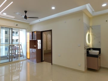 Living Room in 3 BHK Apartment at Aurobindo The Regent, Kondapur – for Rent