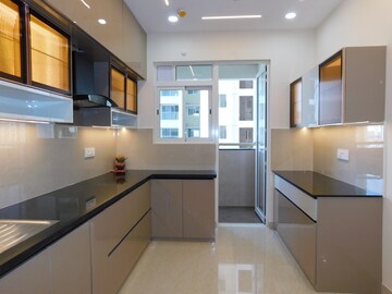 Kitchen in 3 BHK Apartment at Aurobindo The Regent, Kondapur – for Rent