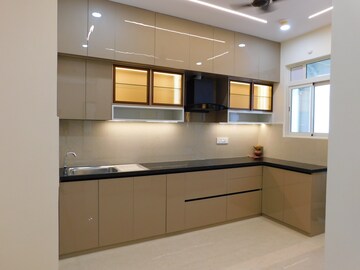 Kitchen in 3 BHK Apartment at Aurobindo The Regent, Kondapur – for Rent