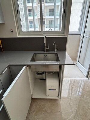 Kitchen in 3 BHK Apartment at Aurobindo Kohinoor, Serilingampally – for Rent