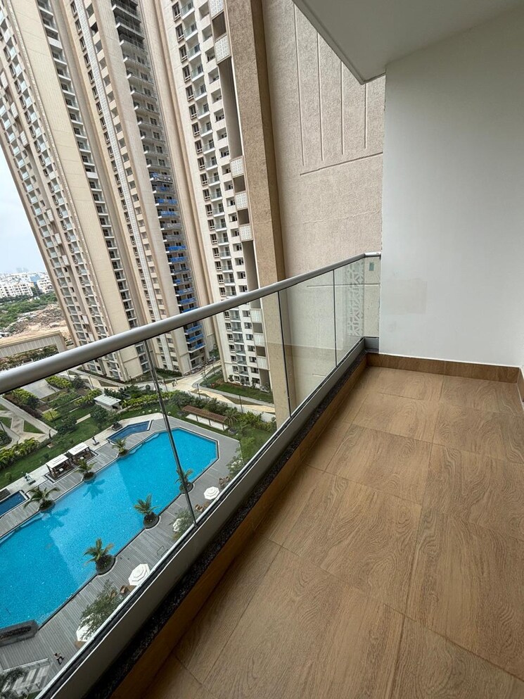 Balcony, aurobindo-kohinoor 3 Bedroom 2192 Sq.Ft. Apartment In Serilingampally Hyderabad 9372504