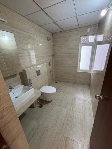 Bathroom in 3 BHK Apartment at Aurobindo Kohinoor, Serilingampally – for Rent