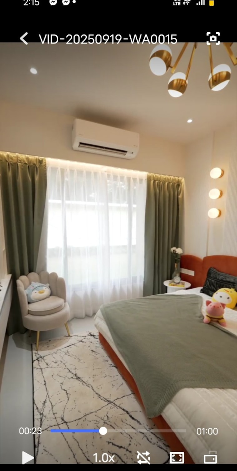 Living Room, kalpataru-blossoms 3 Bedroom 1100 Sq.Ft. Apartment In Sinhagad Road Pune 9444228