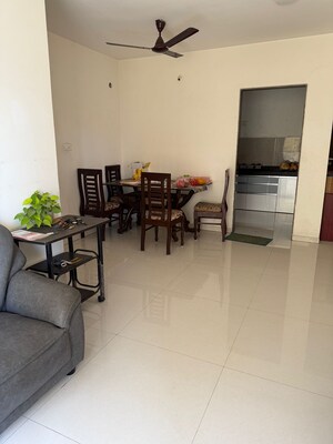 Living Room in 3 BHK Apartment at Acme Ozone, Manpada – for Rent