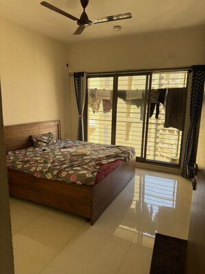 Bedroom in 3 BHK Apartment at Acme Ozone, Manpada – for Rent
