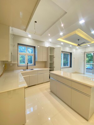 Kitchen in 3 BHK Builder Floor at Indraprastha – for Rent