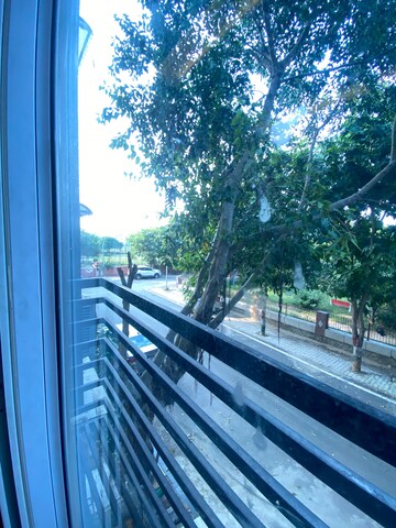 Balcony in 3 BHK Builder Floor at Indraprastha – for Rent