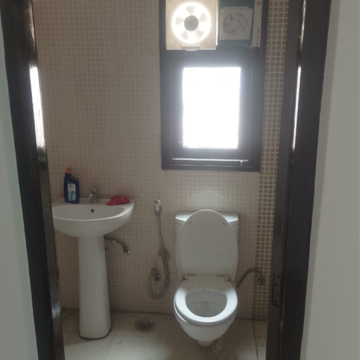 Bathroom in 2 BHK Builder Floor at Wave Floors Premium, Wave City – for Rent
