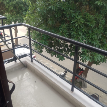 Balcony in 2 BHK Builder Floor at Wave Floors Premium, Wave City – for Rent