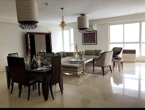 Living Room in 4 BHK Apartment at M3M Merlin, Sector 67 – for Rent