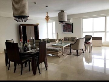 Living Room in 4 BHK Apartment at M3M Merlin, Sector 67 – for Rent