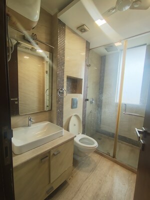 Bathroom in 3 BHK Builder Floor at Shivalik Colony – for Sale