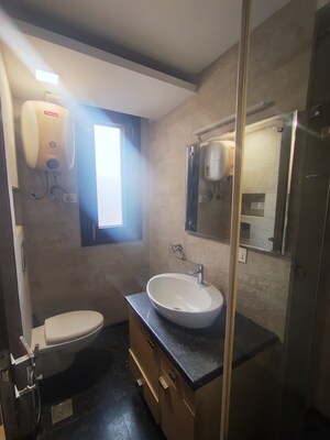 Bathroom in 3 BHK Builder Floor at Shivalik Colony – for Sale