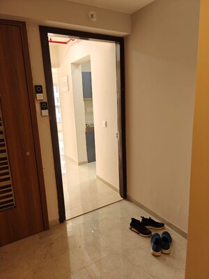 Building Lobby in 2 BHK Apartment at Piramal Vaikunth, Balkum Pada – for Rent