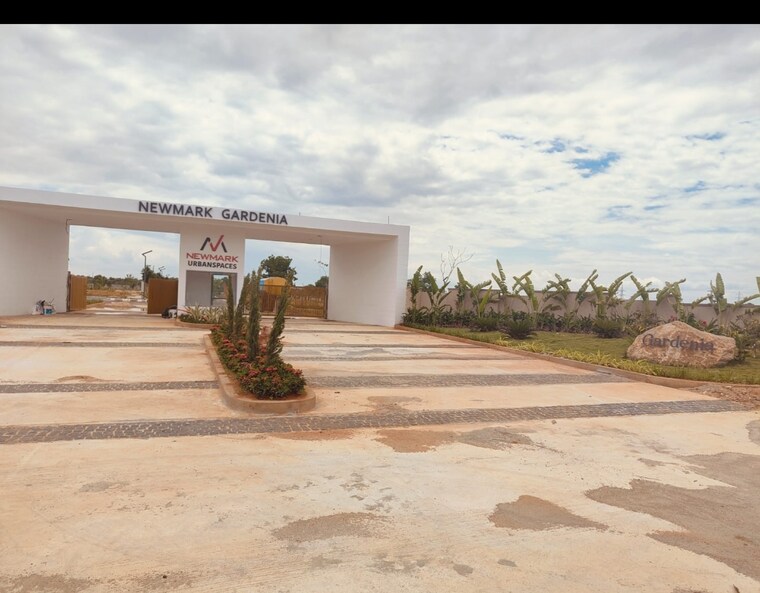 Exterior View, newmark-gardenia  300 Sq.Yd. Plot In Thummaloor Hyderabad 9444646