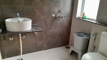 Bathroom in 3 BHK Apartment at Sushma Joynest ZRK, Ghazipur – for Rent