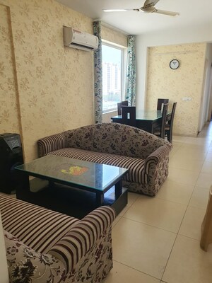 Living Room in 3 BHK Apartment at Sushma Joynest ZRK, Ghazipur – for Rent