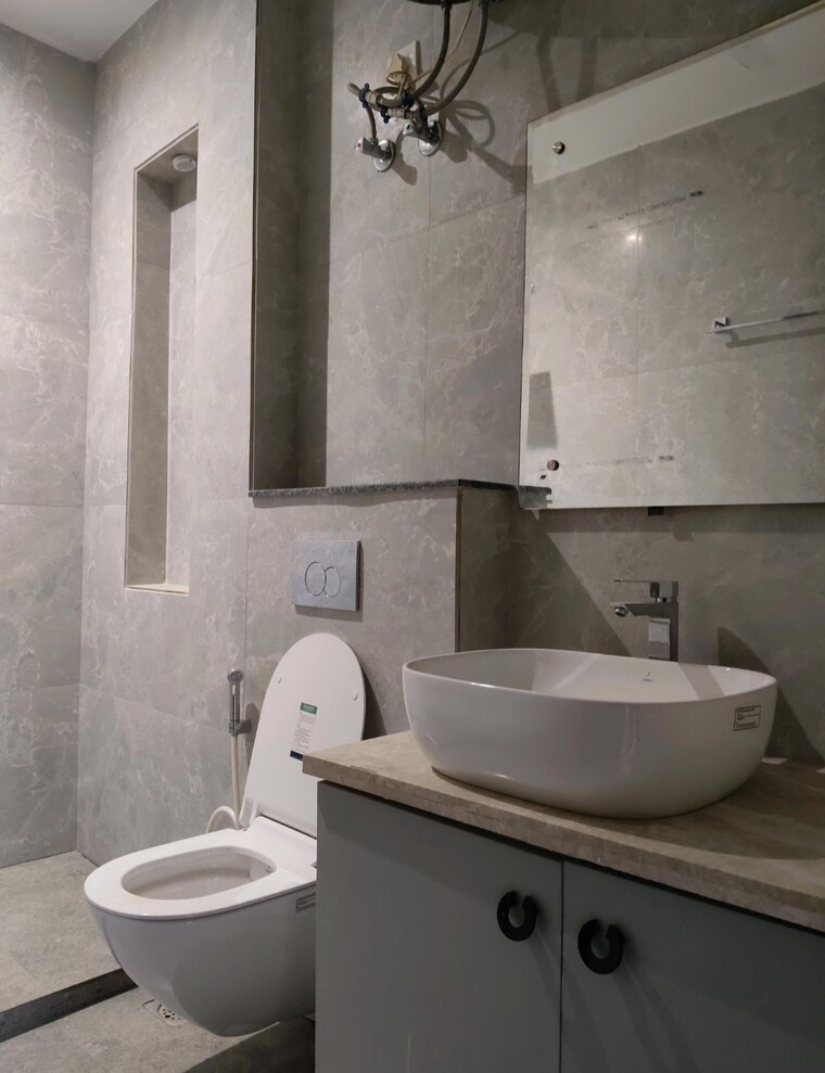 Bathroom, aradhya-homes 4 Bedroom 2700 Sq.Ft. Apartment In Sector 67a Gurgaon 9444724