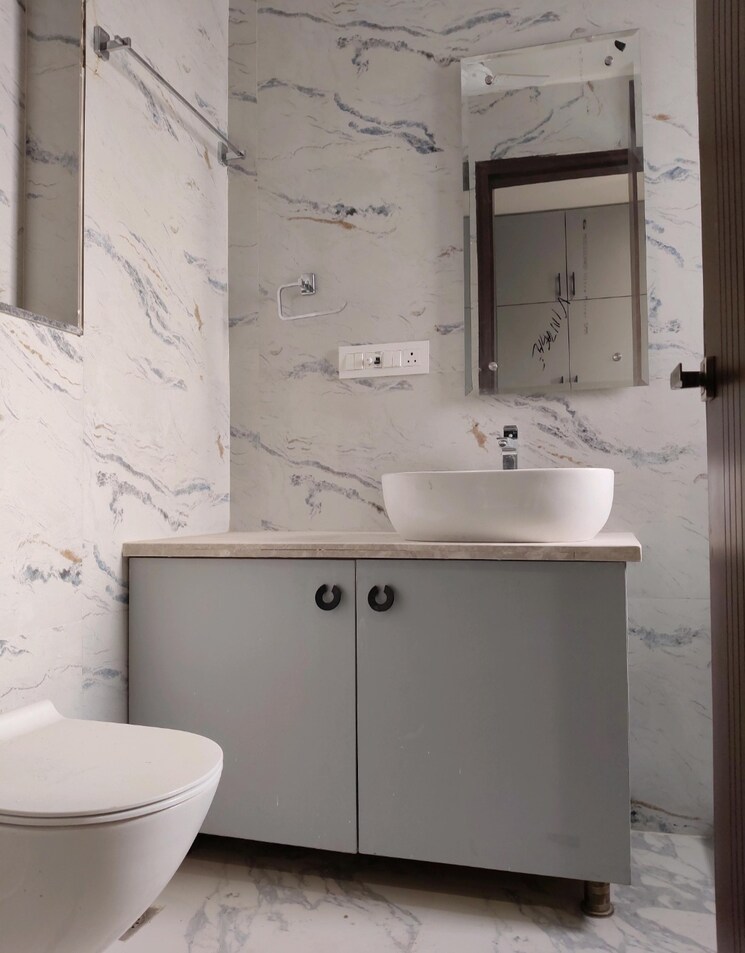 Bathroom, aradhya-homes 4 Bedroom 2700 Sq.Ft. Apartment In Sector 67a Gurgaon 9444724