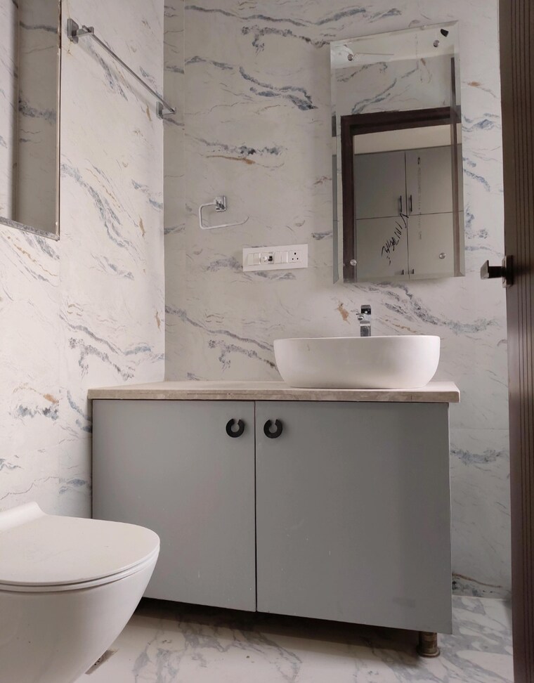 Bathroom, aradhya-homes 4 Bedroom 2700 Sq.Ft. Apartment In Sector 67a Gurgaon 9444724