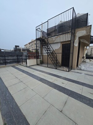 4 BHK Builder Floor – Exterior View View at Sushant Lok I - for Rent