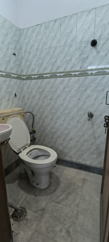 Bathroom in 2 BHK Builder Floor at Panchsheel Vihar – for Rent