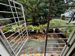 Balcony in 6 BHK Villa at National CHS, Aundh – for Rent