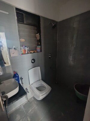 Bathroom in 1 BHK Apartment at Regency Estate, Dombivli East – for Rent