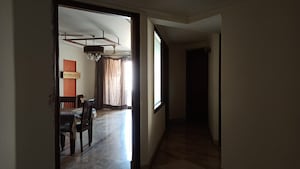 Building Lobby in 3.5 BHK Apartment at Ambience Island Lagoon, Sector 24 – for Rent