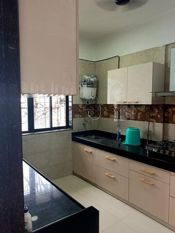 Kitchen in 2.5 BHK Apartment at Evershine Crown, Kandivali East – for Sale