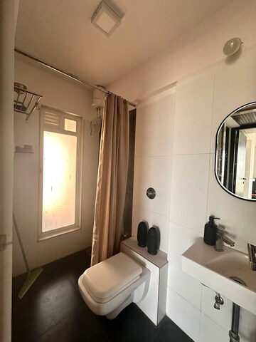 Bathroom in 2 BHK Apartment at Gurukrupa Marina Enclave, Malad West – for Sale