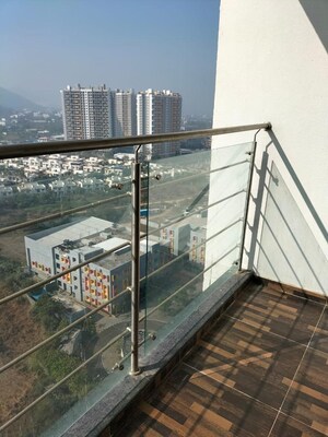 Balcony in 2 BHK Apartment at Kolte Patil Life Republic 3 rd Avenue, Hinjewadi – for Rent