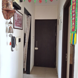 Building Lobby in 1.5 BHK Apartment at Amal Aspen Park, Sonawala Industry Estate – for Sale