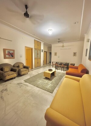 Living Room in 2 BHK Builder Floor at East Of Kailash – for Rent