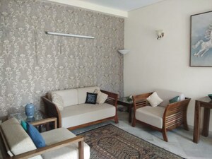 Living Room in 2 BHK Apartment at Dhoran Rajpur Enclave, Govind Vihar – for Rent