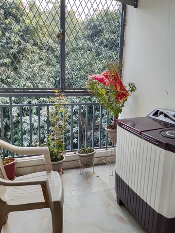 Balcony in 2 BHK Apartment at Malviya Nagar – for Rent