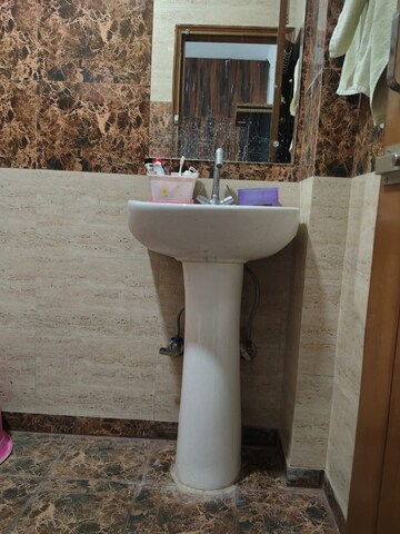 Bathroom in 2 BHK Apartment at Malviya Nagar – for Rent