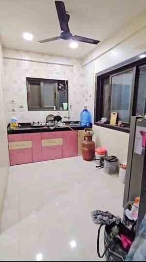 Kitchen in 1 RK Apartment at Warje – for Rent