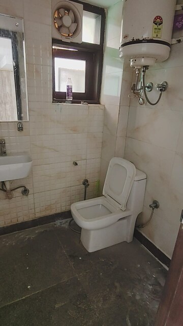 Bathroom in 1 BHK Apartment at Malviya Nagar – for Rent