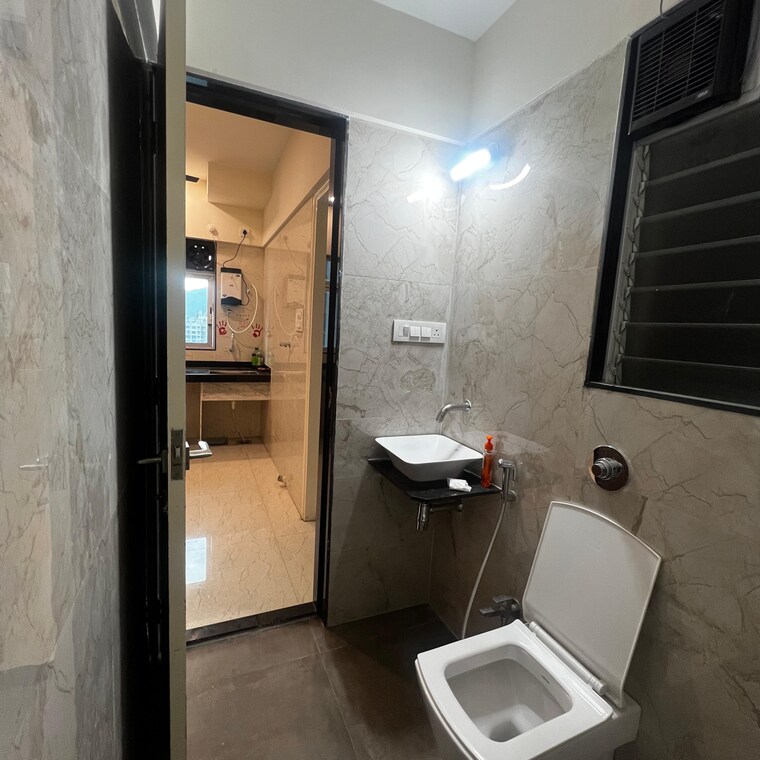 Bathroom, highway-view-chs-vikhroli-east 1 Bedroom 610 Sq.Ft. Apartment In Tagore Nagar Mumbai 9446224
