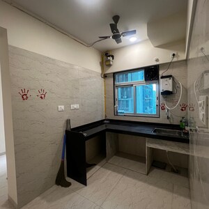 Kitchen in 1 BHK Apartment at Highway View CHS Vikhroli East, Tagore Nagar – for Rent