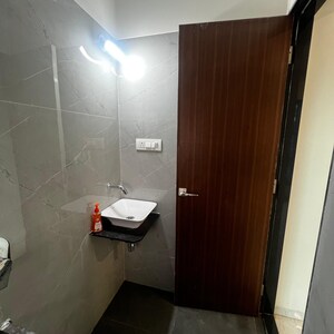 Bathroom in 1 BHK Apartment at Highway View CHS Vikhroli East, Tagore Nagar – for Rent