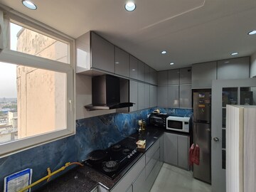 Kitchen in 3 BHK Apartment at MCC Signature Heights, Raj Nagar Extension – for Sale