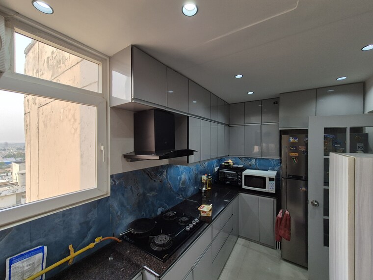 Kitchen, mcc-signature-heights 3 Bedroom 1500 Sq.Ft. Apartment In Raj Nagar Extension Ghaziabad 9446311