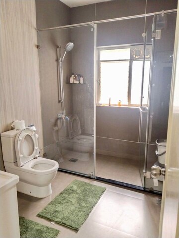 Bathroom in 5 BHK Apartment at National CHS, Aundh – for Rent
