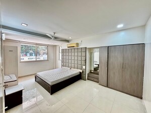 Bedroom in 5 BHK Apartment at National CHS, Aundh – for Rent