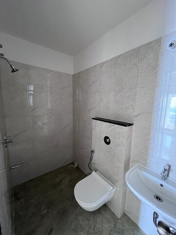 Bathroom in 2 BHK Apartment at Mantra Insignia, Mundhwa – for Rent