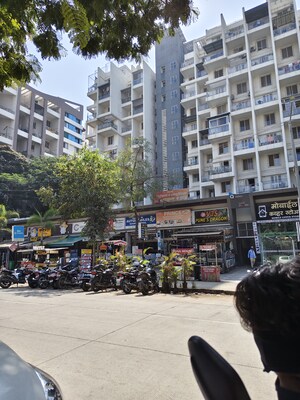  Shop – Exterior View View at Wakad - for Rent